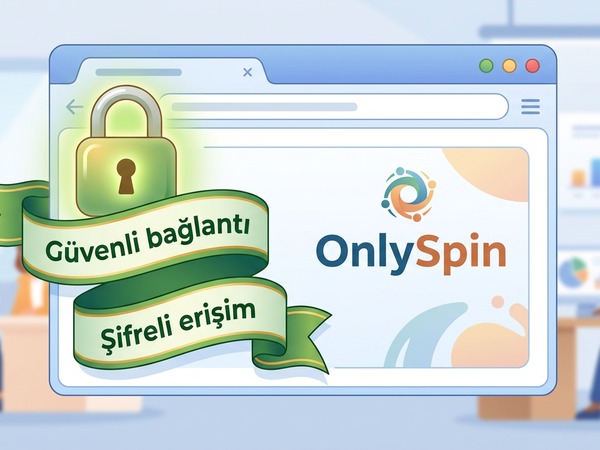 SSL sertifikası ve güvenli bağlantı açıklama görseli