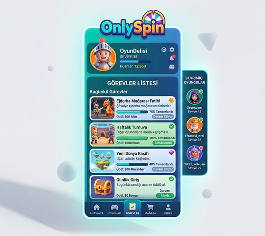 OnlySpin oyun platformu görseli