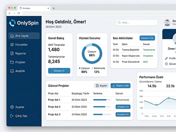 OnlySpin resmi platform ekranı